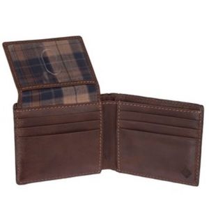 Columbia Bags - Men’s Brown Leather Columbia Wallet Columbia Bags - Men’s Brown Leather Columbia Wallet